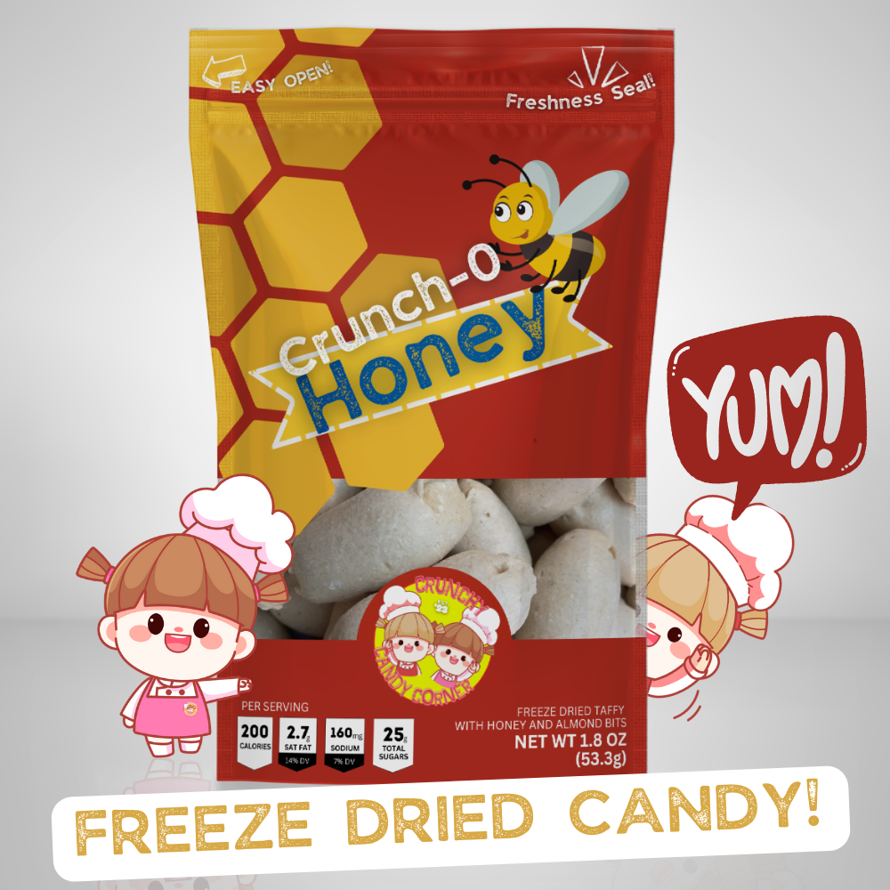 Freeze-Dried Candy: The Perfect On-The-Go Crunchy Treat!