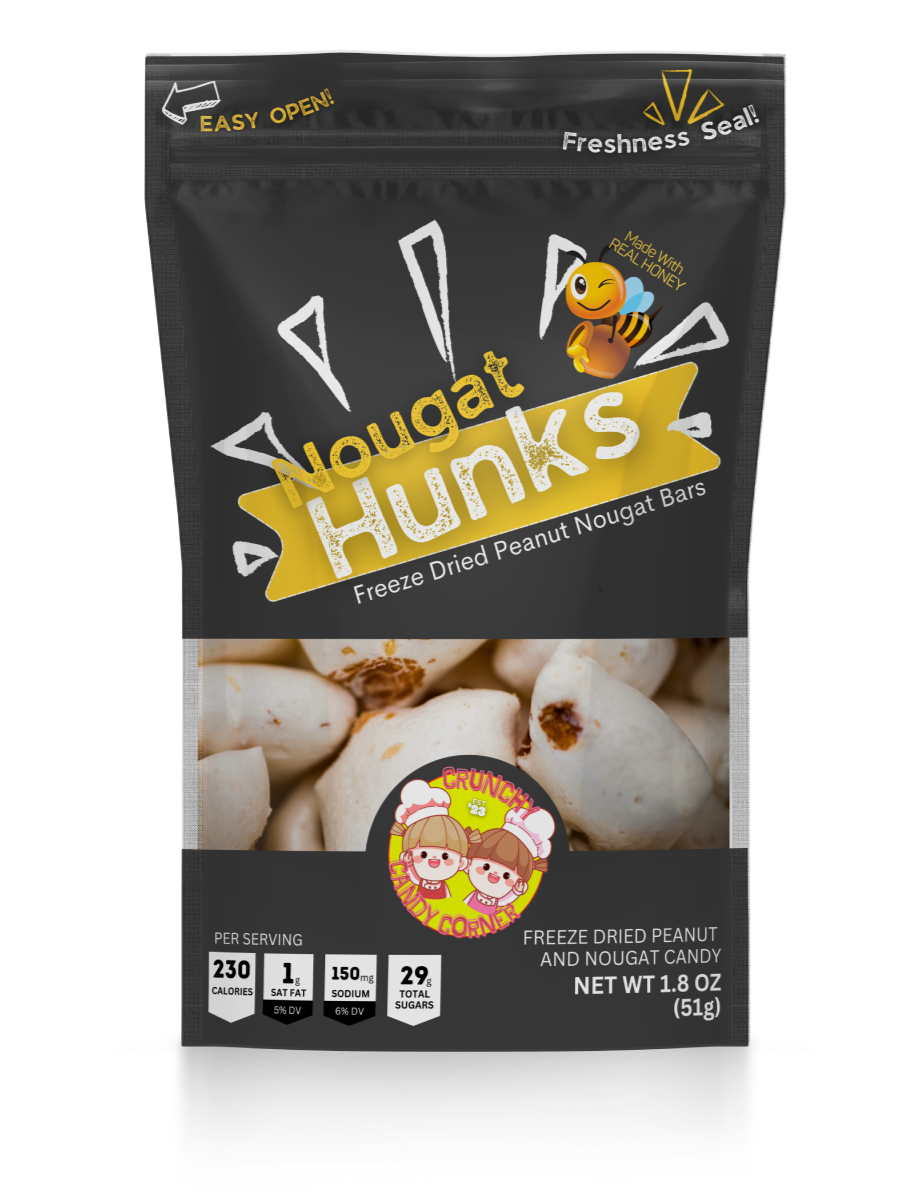 Nougat Hunks! - Freeze Dried Candy!