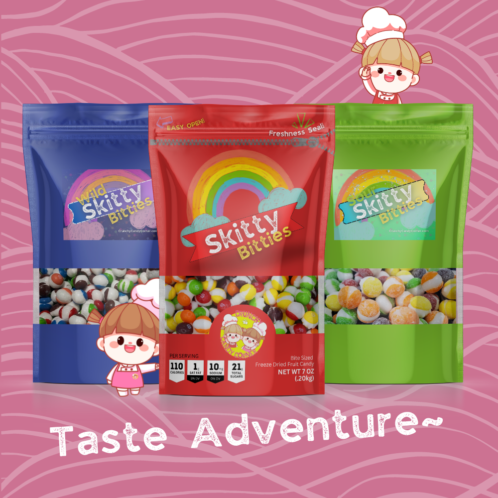 taste adventure - freeze dried candy